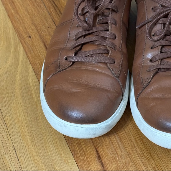 Cole Haan GRAND.OS British tan leather casual sneakers (size 10M) - Picture 3 of 11